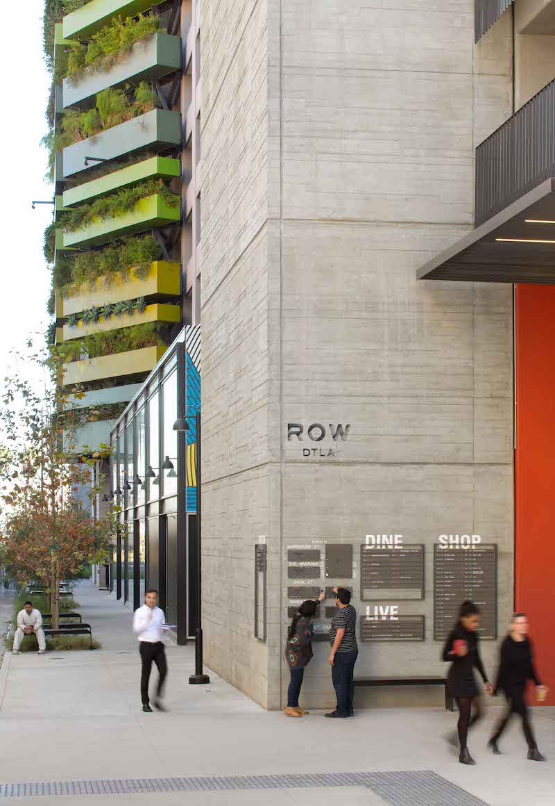 洛杉矶Row DTLA街区标识导视7