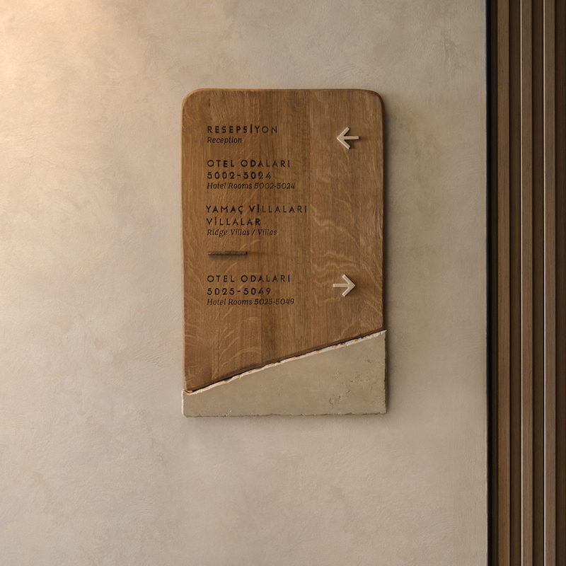 Six Senses Kaplankaya酒店标识导视设计6